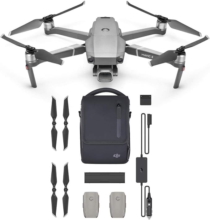 [61Ze-vPcExL] dji Mavic 2 PRO Drone Quadcopter con Fly More Kit Combo Bundle